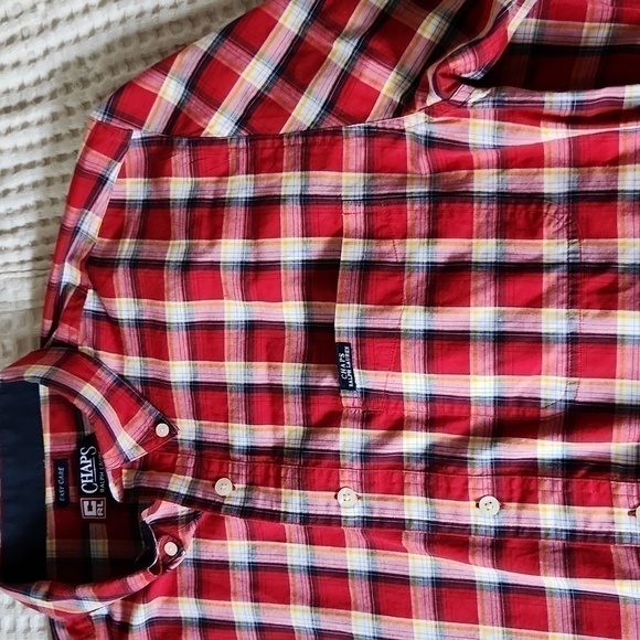 Mens Bundle Button Ups VanHeusen Champs size Large - Picture 6 of 6